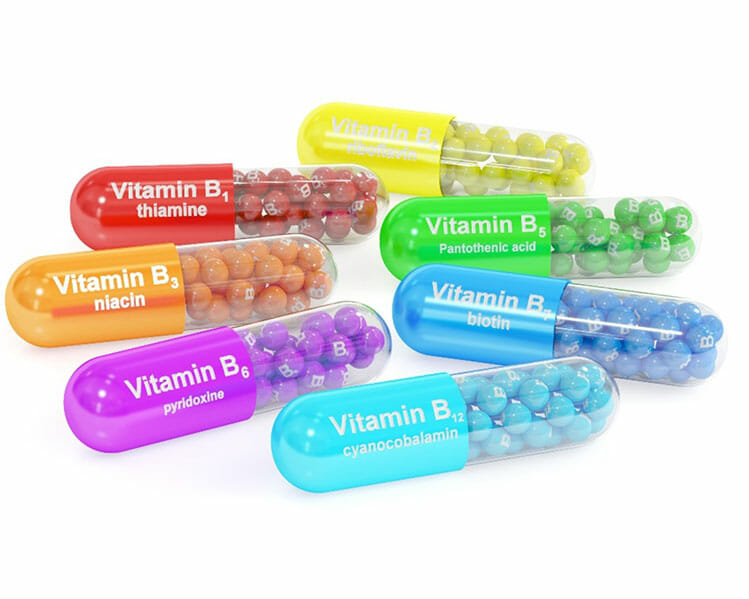 olika vitaminer